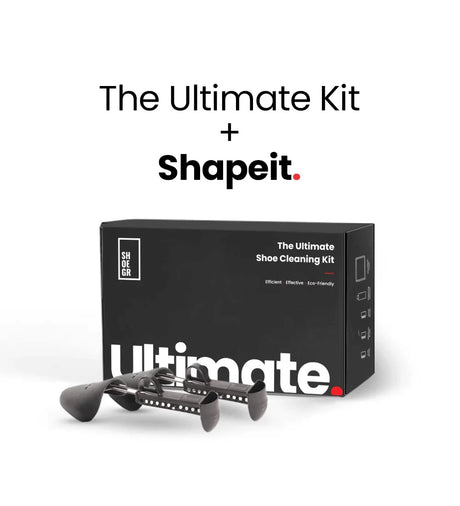 Ultimate Shoe Cleaning Kit + 1 Pair of Shapeit Shoe Trees | Shoegr