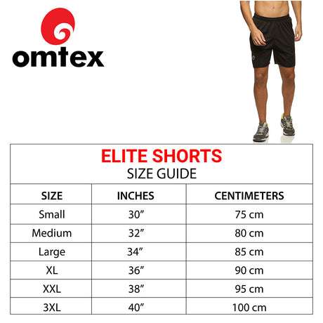 Elite Shorts Black | Omtex