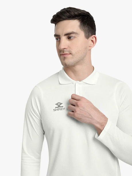 SHREY Cricket Match Men Full Sleeves Shirt