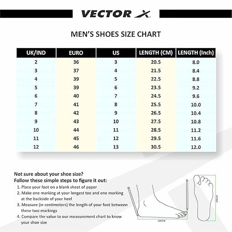 Vector X Trigger Football Shoe/Studs, Double Colored TPU Sole, Padded Footbed, Premoulded Heel Shoe for Men