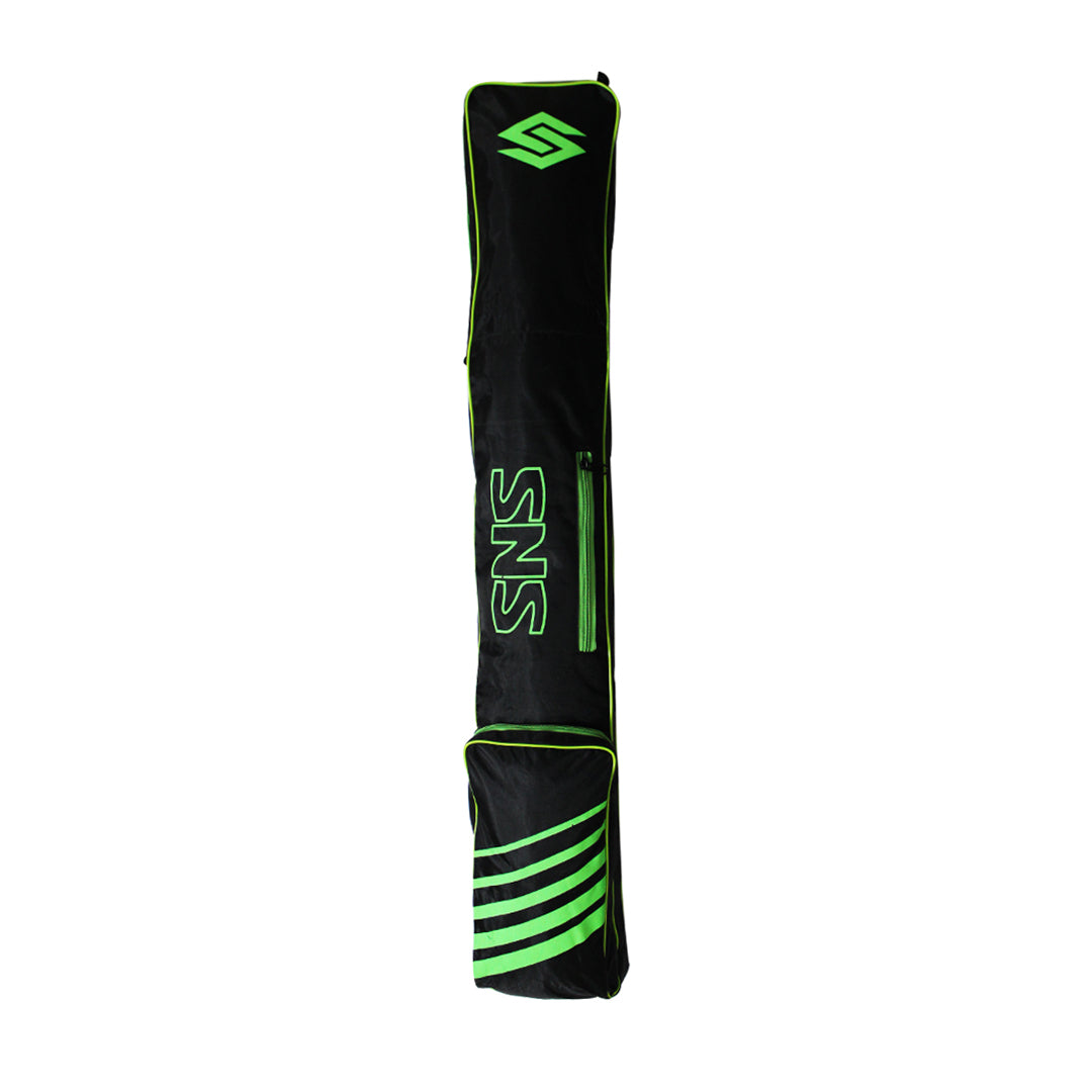 SNS Double Hockey Stick Bag – Black & Green
