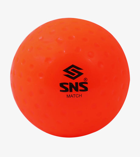 SNS Match Dimple Hockey Balls – Box of 6 (Orange) | SNS Hockey
