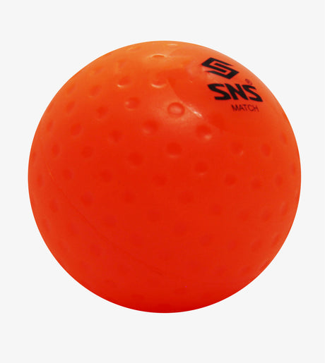 SNS Match Dimple Hockey Balls – Box of 6 (Orange) | SNS Hockey
