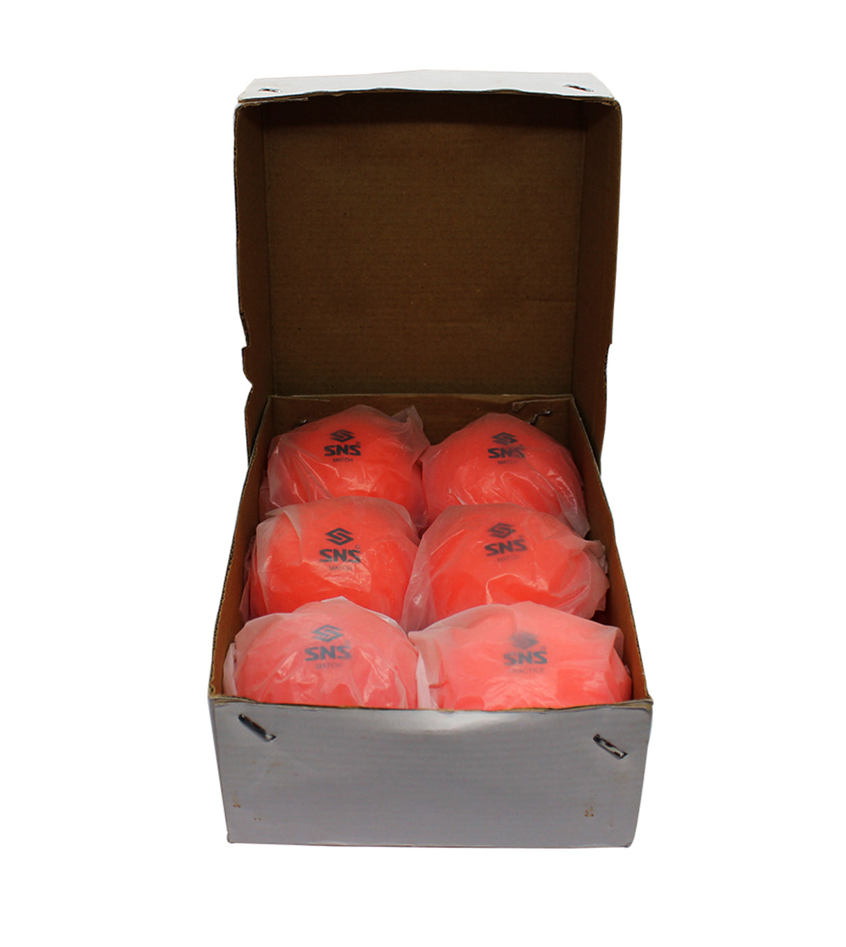 SNS Match Dimple Hockey Balls – Box of 6 (Orange)