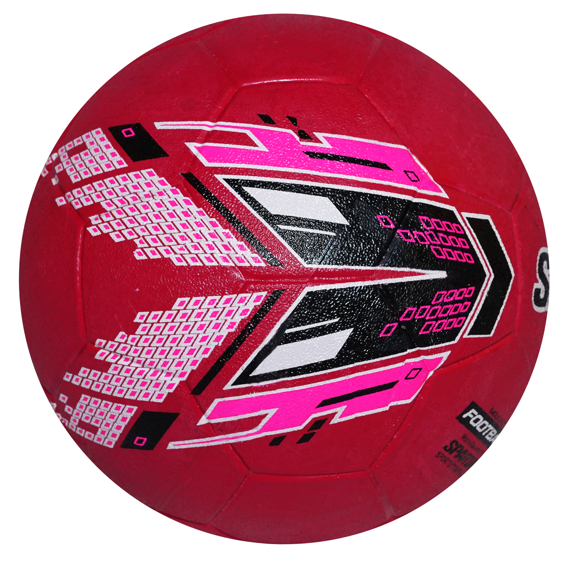 SPARTAN CHAMPION RUBBER MOULDED MULTI COLOUR FOOTBALL MACHINE