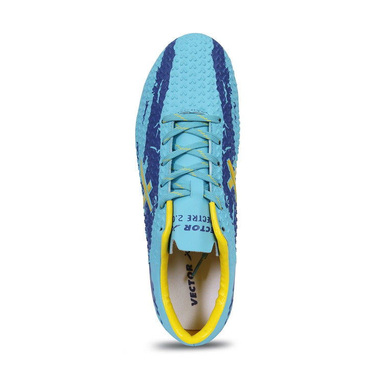 Vector X Spectre 2.0 Football Shoe/Studs, Double Colored TPU Sole, Padded Footbed, Premoulded Heel Shoe for Men