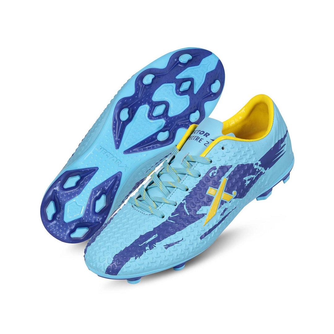 Vector X Spectre 2.0 Football Shoe/Studs, Double Colored TPU Sole, Padded Footbed, Premoulded Heel Shoe for Men