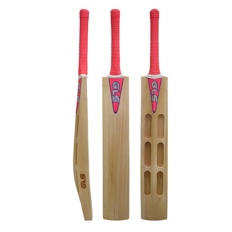 GLS Super R4 Kashmir Willow Scoop Bat For Hard Tennis Ball | Greenland Enterprises (Gls Sports)