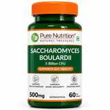 Saccharomyces Boulardii 5 Billion CFU | 60 Veg Capsules - Nutrition by Pure Nutrition