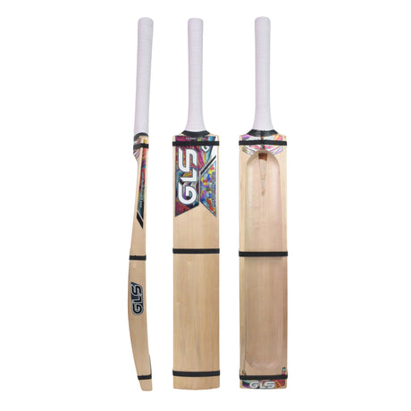 GLS Scarlet Kashmir Willow Scoop Bat For Soft Tennis Ball Play | Greenland Enterprises (Gls Sports)