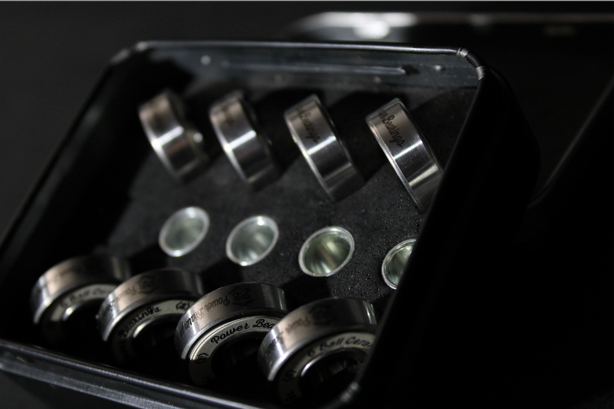 Power Bearings 6-Ball Ceramic inline skate bearings