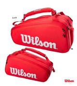 Wilson Super Tour 15 Pk Bag Red Wilson