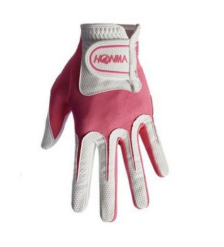 Honma Speed Monster Yp Glove Sg 21  Wh/ Pk Women KIBI Sports