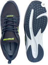 Black & Green Spartan X10 JS 180 Jogging Shoes | KIBI SPORTS