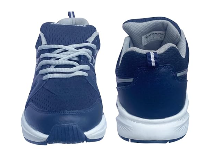 Blue & White Spartan X10 JS 180 Jogging Shoes | KIBI SPORTS