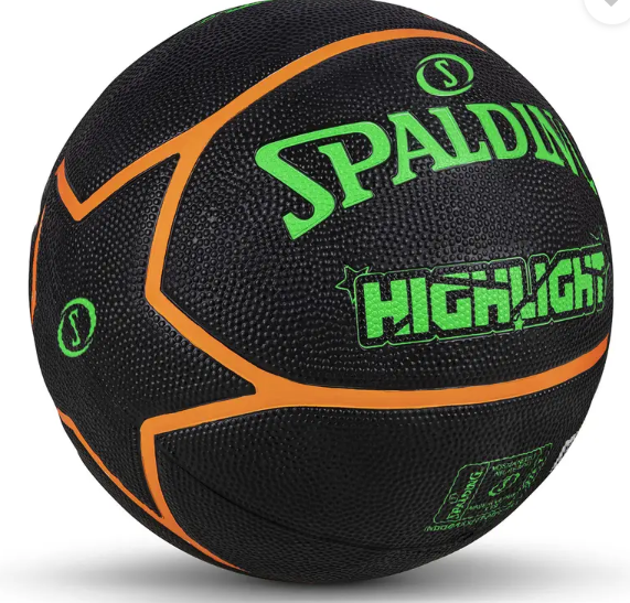 Spalding Highlight Star Panel Basket Ball | KIBI Sports