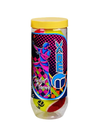 RMAX Genex Light Cricket Tennis Ball (Pack of 6) | Kibi Sports