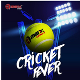 RMAX Genex Light Cricket Tennis Ball (Pack of 6) | Kibi Sports
