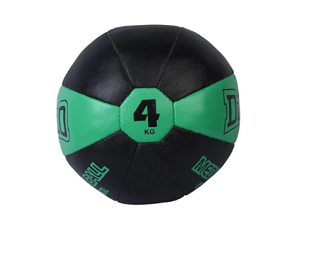 DIABLO Genuine/Synthetic Leather No Bounce Medicine Ball  (1KG, 2KG, 3KG, 4KG, 5KG, 6KG, 7KG, 8KG, 9KG, 10KG)| Kibi Sports