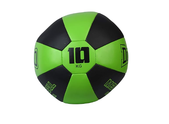 DIABLO Genuine/Synthetic Leather No Bounce Medicine Ball  (1KG, 2KG, 3KG, 4KG, 5KG, 6KG, 7KG, 8KG, 9KG, 10KG)| Kibi Sports