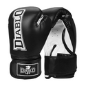 Diablo Fitness Training Synthetic Leather Black Boxing Gloves | Kibi Sports