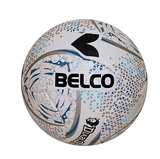 Belco Sports Diablo-II Blue 4Ply 1.4m PU 6 Panel Football Size 5 | Kibi Sports