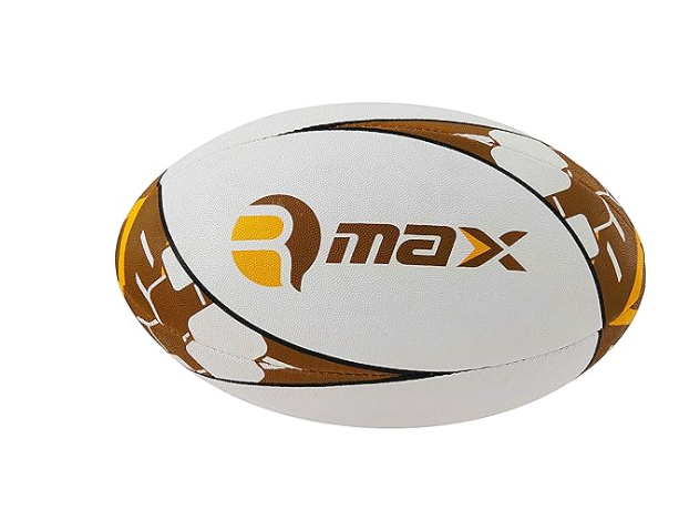 Belco Sports RUGAIR 3Ply Synthetic Rubber Top Grade Rugby Ball Size 5 | Kibi Sports
