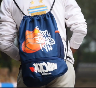 Blitz Blue Soccer|Football Equipment Bags|Basketball Volleyball Throwball Drawstring Backpack Bags|Shoes Mobile Bottle Holder Pocket|Sports Men Boys Bag|Dori Backpack |Gym Bag|Kitbag Kit Bag