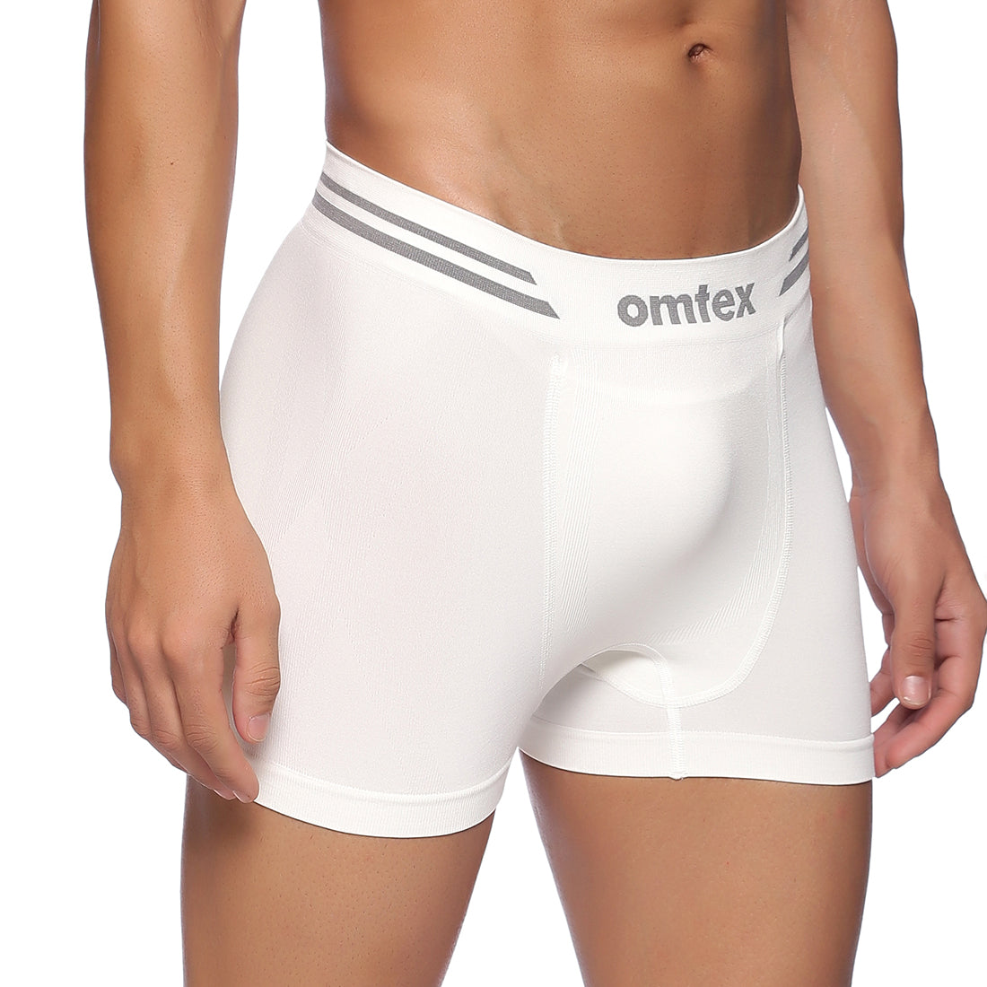 Omtex Seamless Shorts White