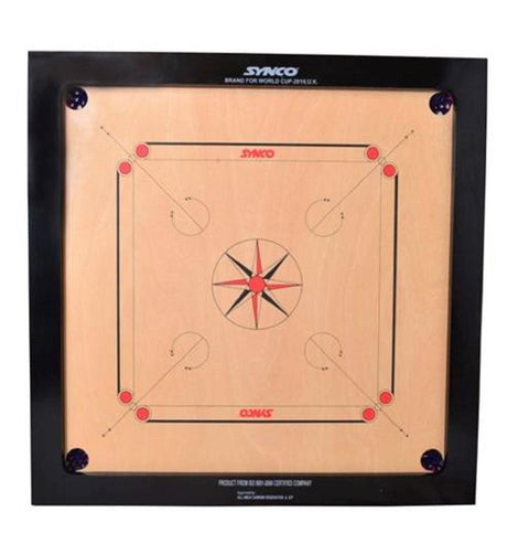 Synco Speedway 4mm Full Size Carrom Board