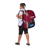 Scorer Red |Cricket Kitbag |Cricket Kit Bag Backpack |Juniour & Youth|Player Bat Pocket Shoe & Helmet Pocket |Separate Pad Pocket Fit 13.75 inch Leg Pad |2 Bottle Accesory Pocket