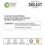 Pure Himalayan Shilajit Resin 20g Authentic Mineral Extract