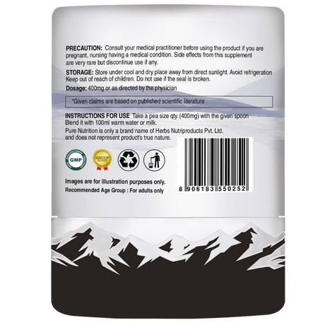 Pure Himalayan Shilajit Resin 20g Authentic Mineral Extract
