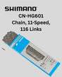 SHIMANO CN-HG601-11 Chain, 11-Speed, 116L