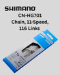 SHIMANO CN-HG701 Chain 11-Speed 116 Links (With Quick Link)