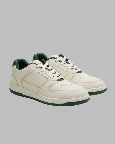 Sneakers shoes for men StreetFlow OffWhite Green
