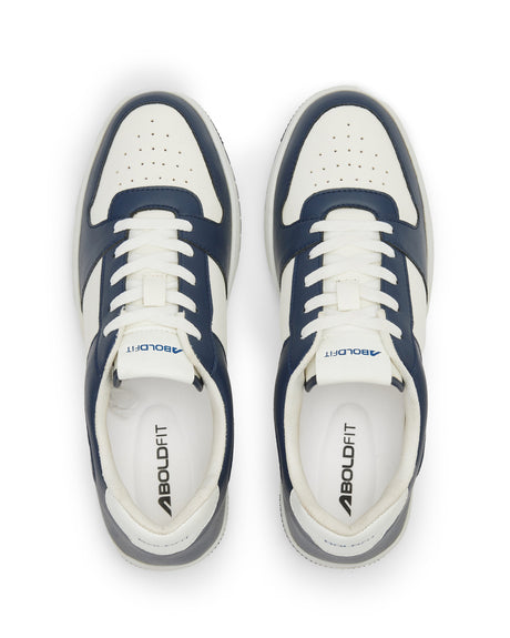 Sneakers shoes for men Zeon Navy White