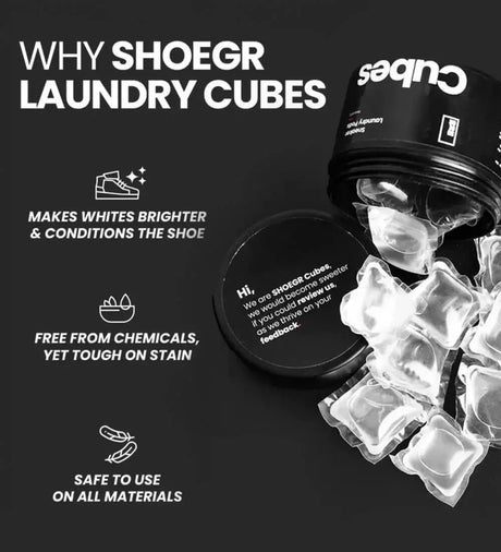Shoe Laundry Cubes | Shoegr