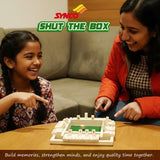Synco 4 Players Shut The Box Dice Wooden Game