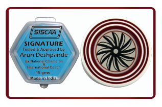 Siscaa Signature Carrom Striker | KIBI SPORTS