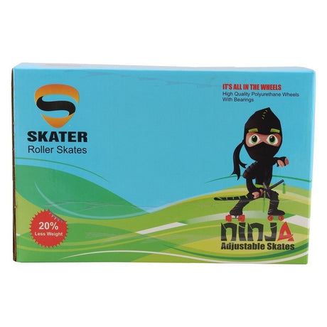 Skater Ninja Adjustable Skate Blue Package | Triumph