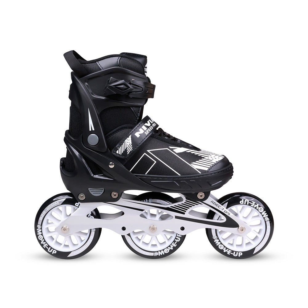 Nivia Speed Pro 110 mm Inline Skate - Equipment by Nivia Sports