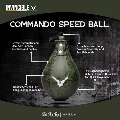 Invincible Commando Speed Ball | K.L. Mahajan & Sons (Invincible)