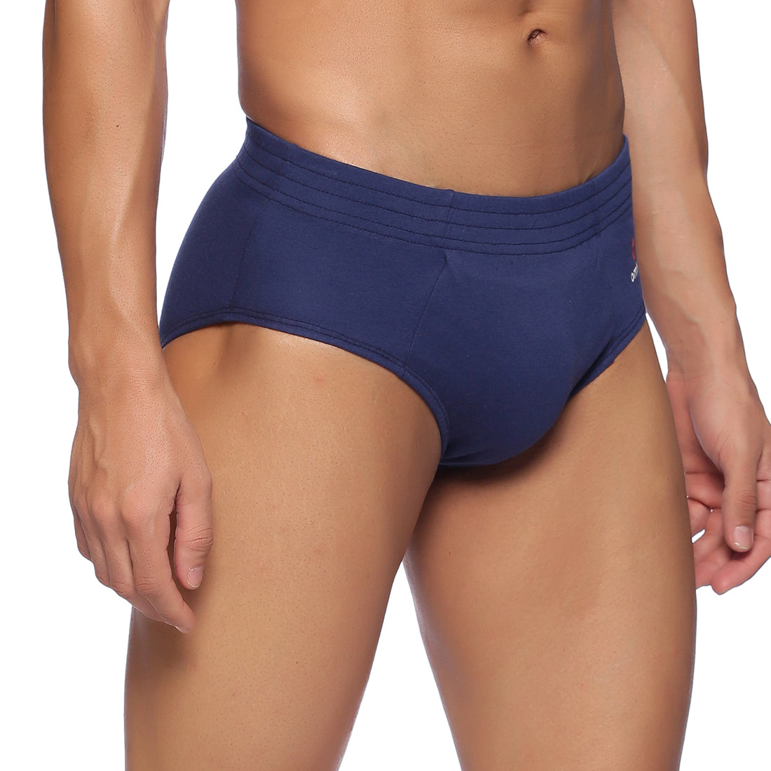 Omtex Cricket Sports Brief Navy Blue