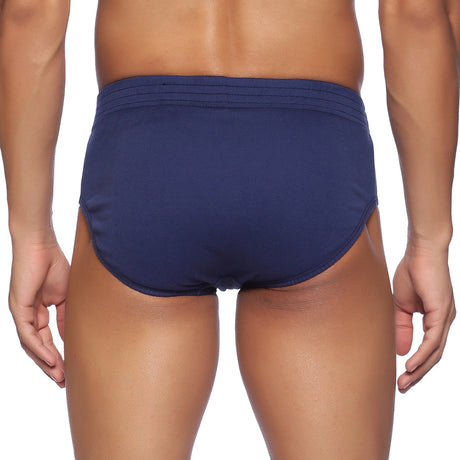 Omtex Cricket Sports Brief Navy Blue