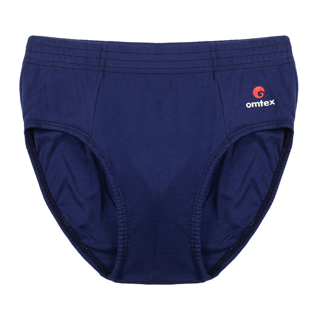 Omtex Cricket Sports Brief Navy Blue