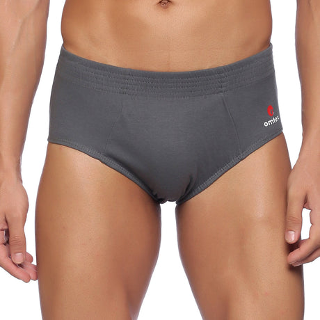 Cricket Sports Brief Grey P2 | Omtex