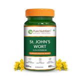 St. John's Wort 500mg Capsules | Standardized to 0.3% Hypericin | Herbal Wellness Supplement