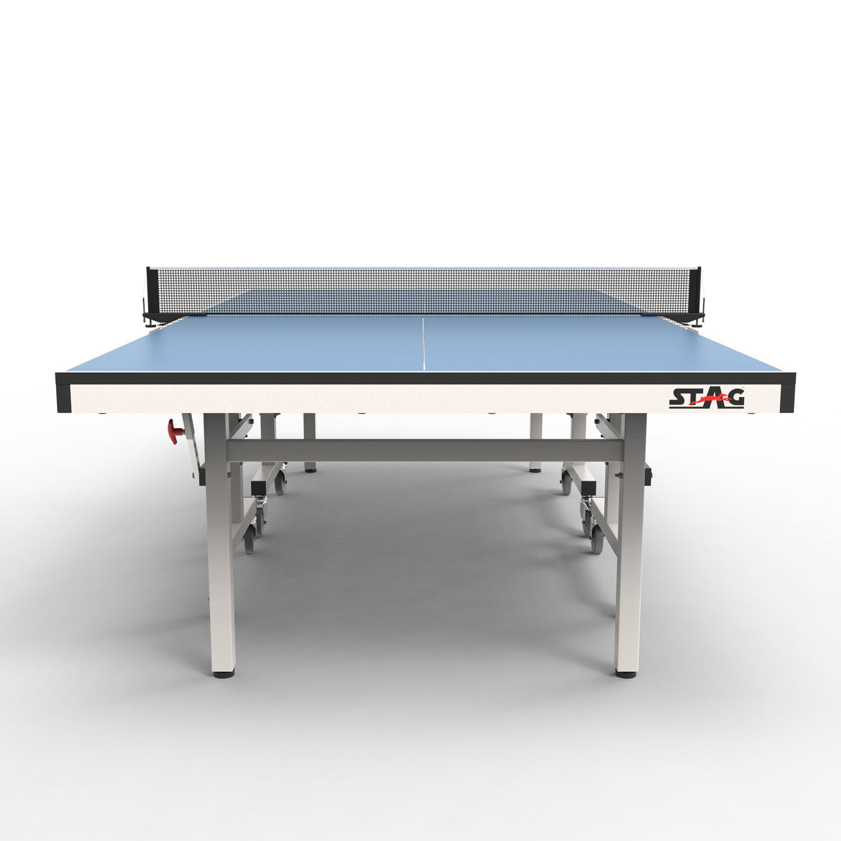 STAG GLOBAL Americas 16 Table Tennis Table 25mm Top (ITTF-Approved) Table with 2 TT Rackets, 6 Balls, 1 Table Cover & Clamp Net