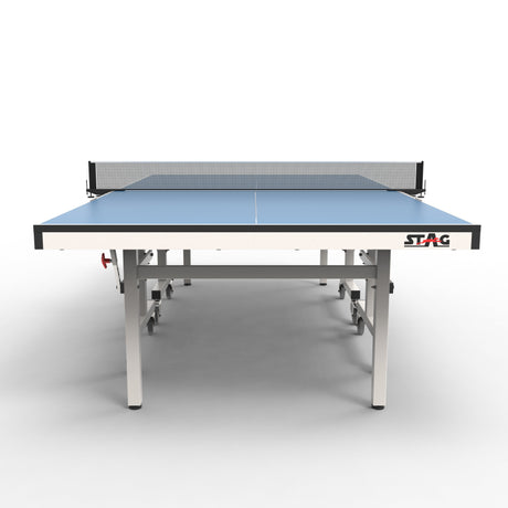 STAG GLOBAL Americas 16 Table Tennis Table 25mm Top (ITTF-Approved) Table with 2 TT Rackets, 6 Balls, 1 Table Cover & Clamp Net
